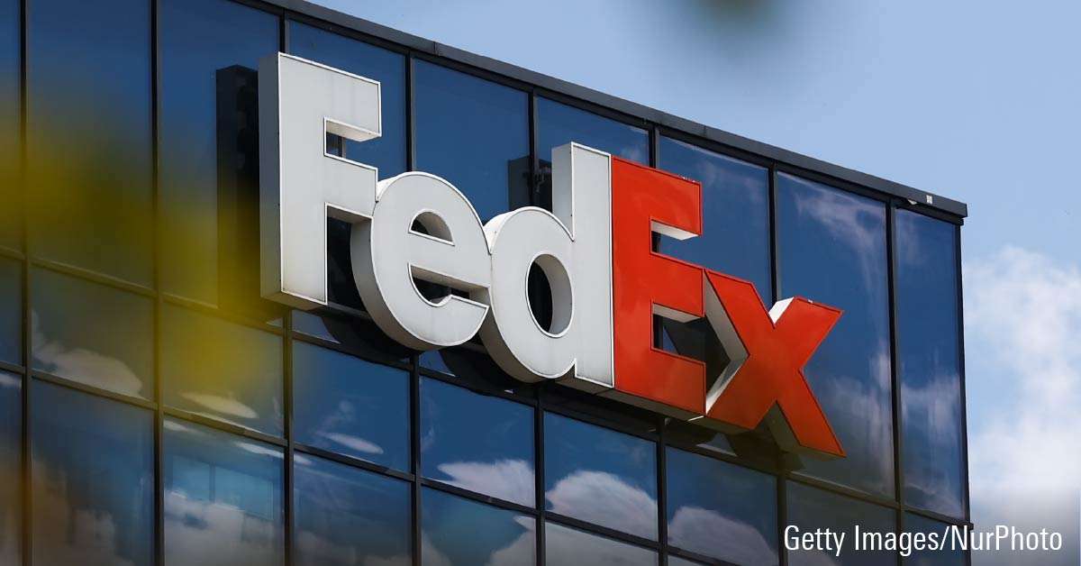 FedExpess Worldwide delivery company logo